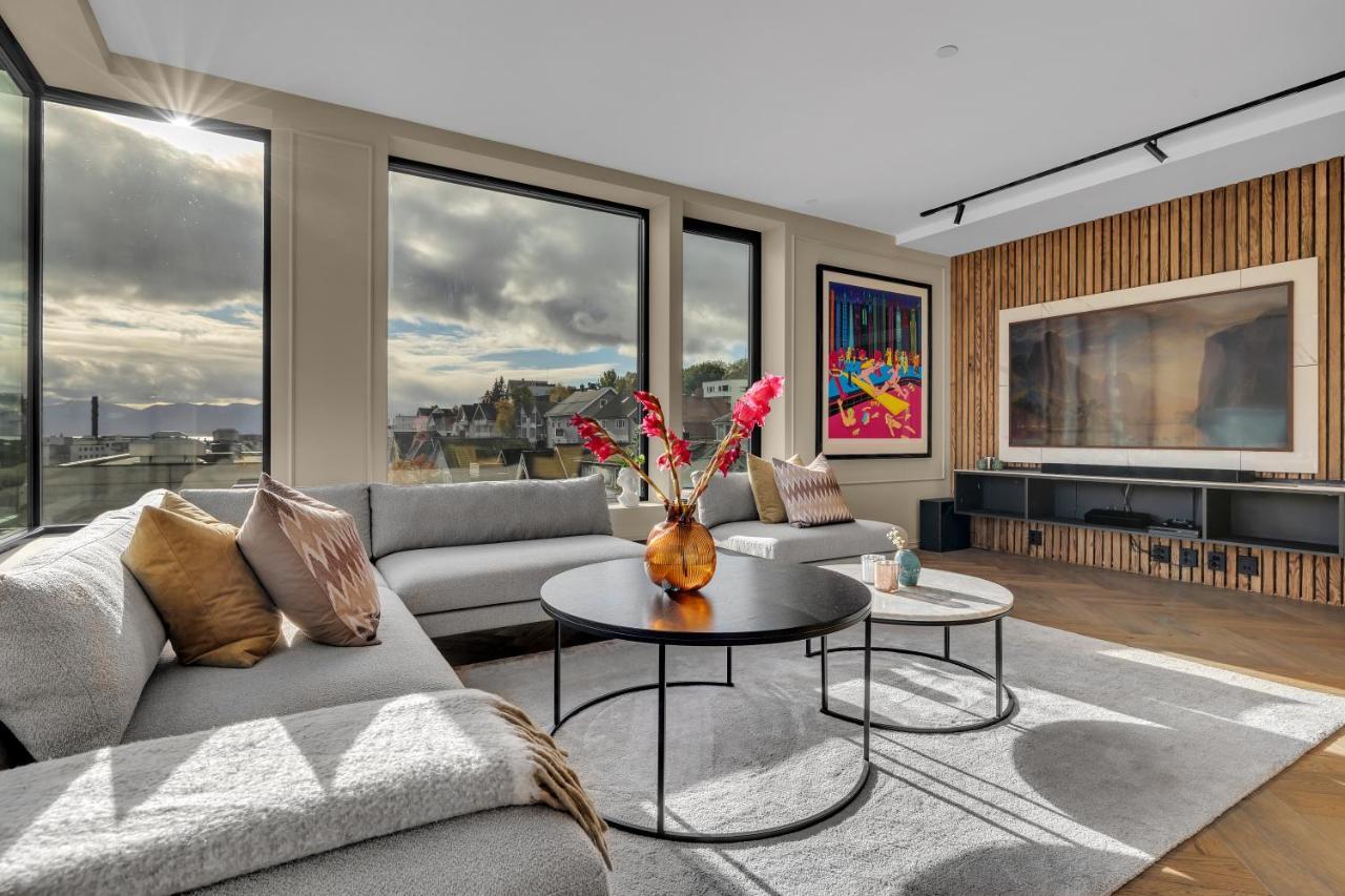 شقة Penthouse In Downtown Tromso New المظهر الخارجي الصورة