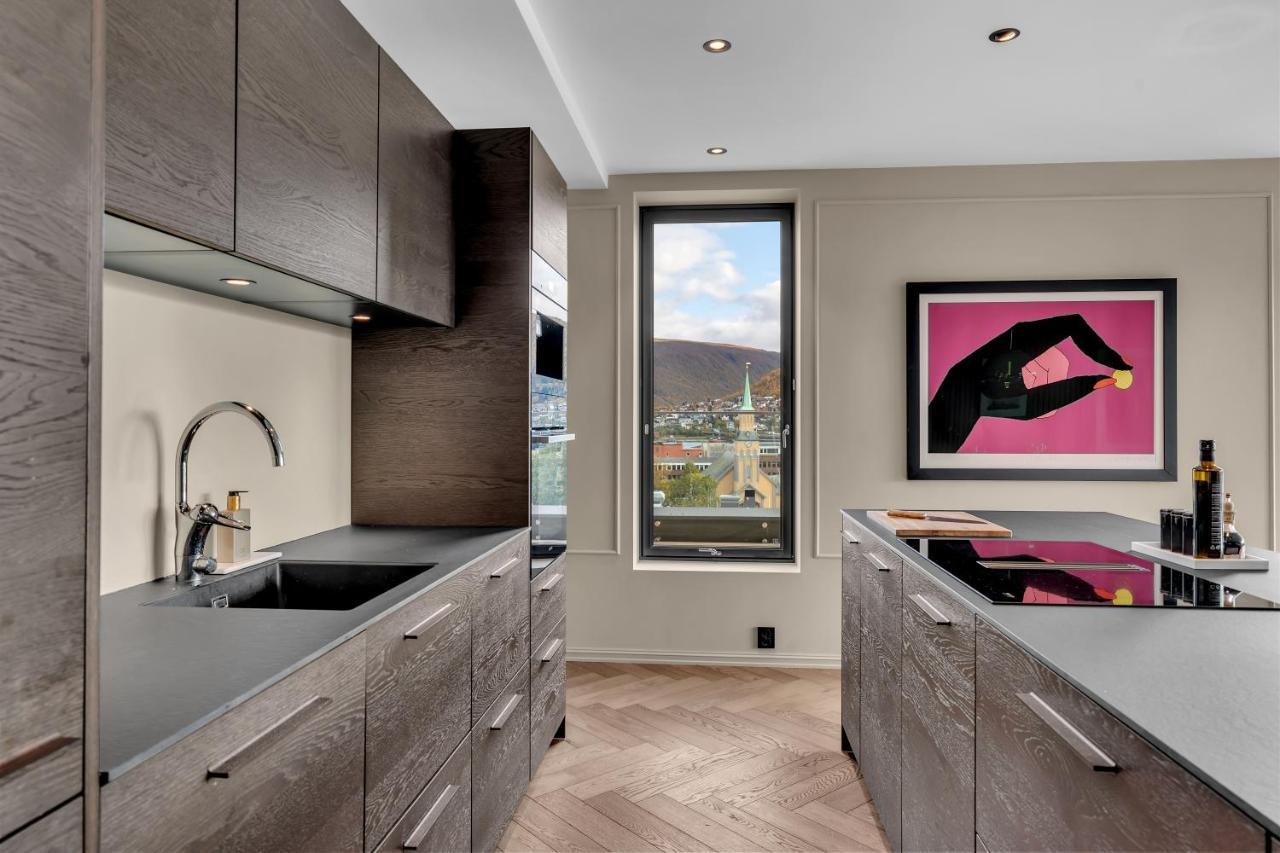 شقة Penthouse In Downtown Tromso New المظهر الخارجي الصورة