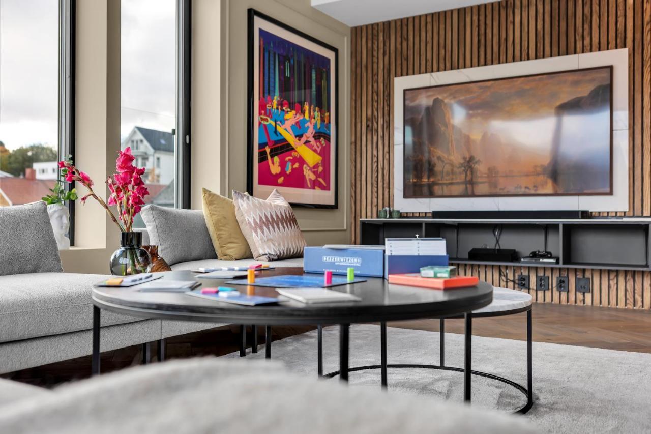 شقة Penthouse In Downtown Tromso New المظهر الخارجي الصورة